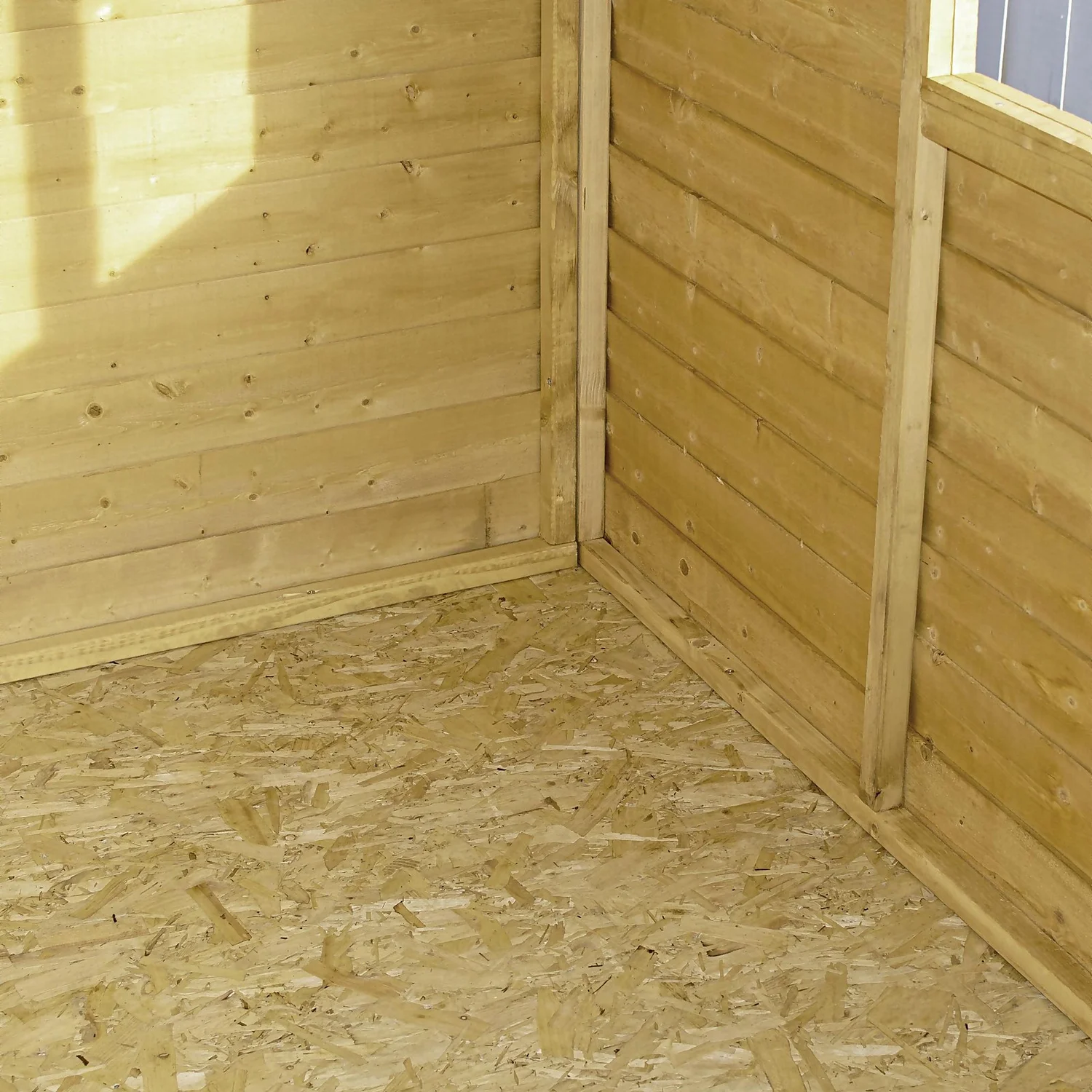 Shire 8x6ft Pressure Treated Garden Shed 7 Shire 8x6ft Pressure Treated Garden Shed - Image 5