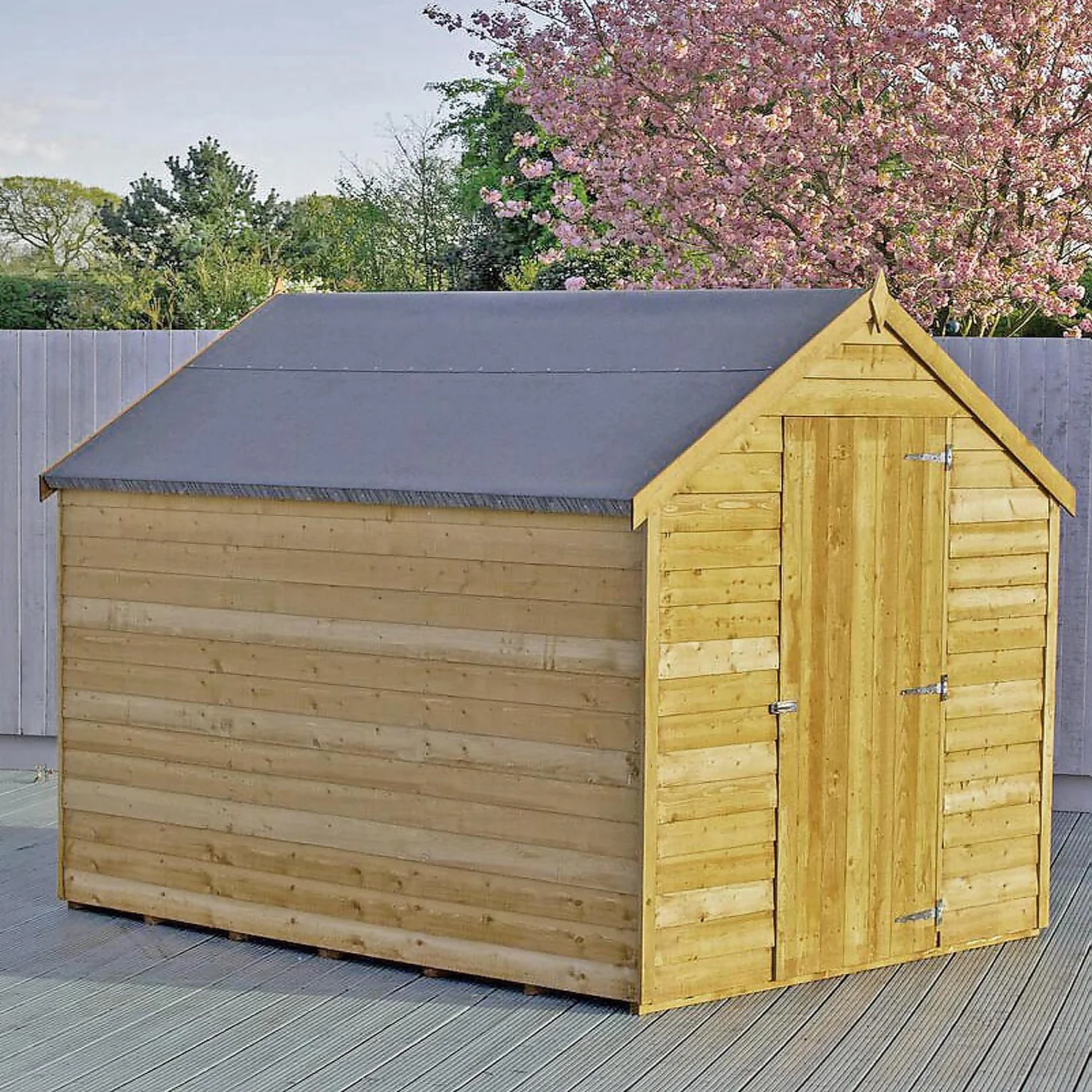 Shire 8x6ft Pressure Treated Garden Shed 6 Shire 8x6ft Pressure Treated Garden Shed - Image 4