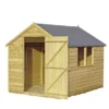 Shire 8x6ft Pressure Treated Garden Shed 2 Shire 8x6ft Pressure Treated Garden Shed -Elise Bloom 13505240 2084926469883808