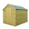 Shire 8x6ft Pressure Treated Overlap Garden Shed 1 Shire 8x6ft Pressure Treated Overlap Garden Shed -Elise Bloom 13505242 3494933733316426