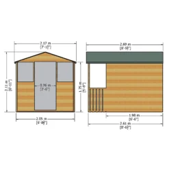 Shire 7x7ft Casita Garden Shed 15 Shire 7x7ft Casita Garden Shed -Elise Bloom 13505245 1154926473865084