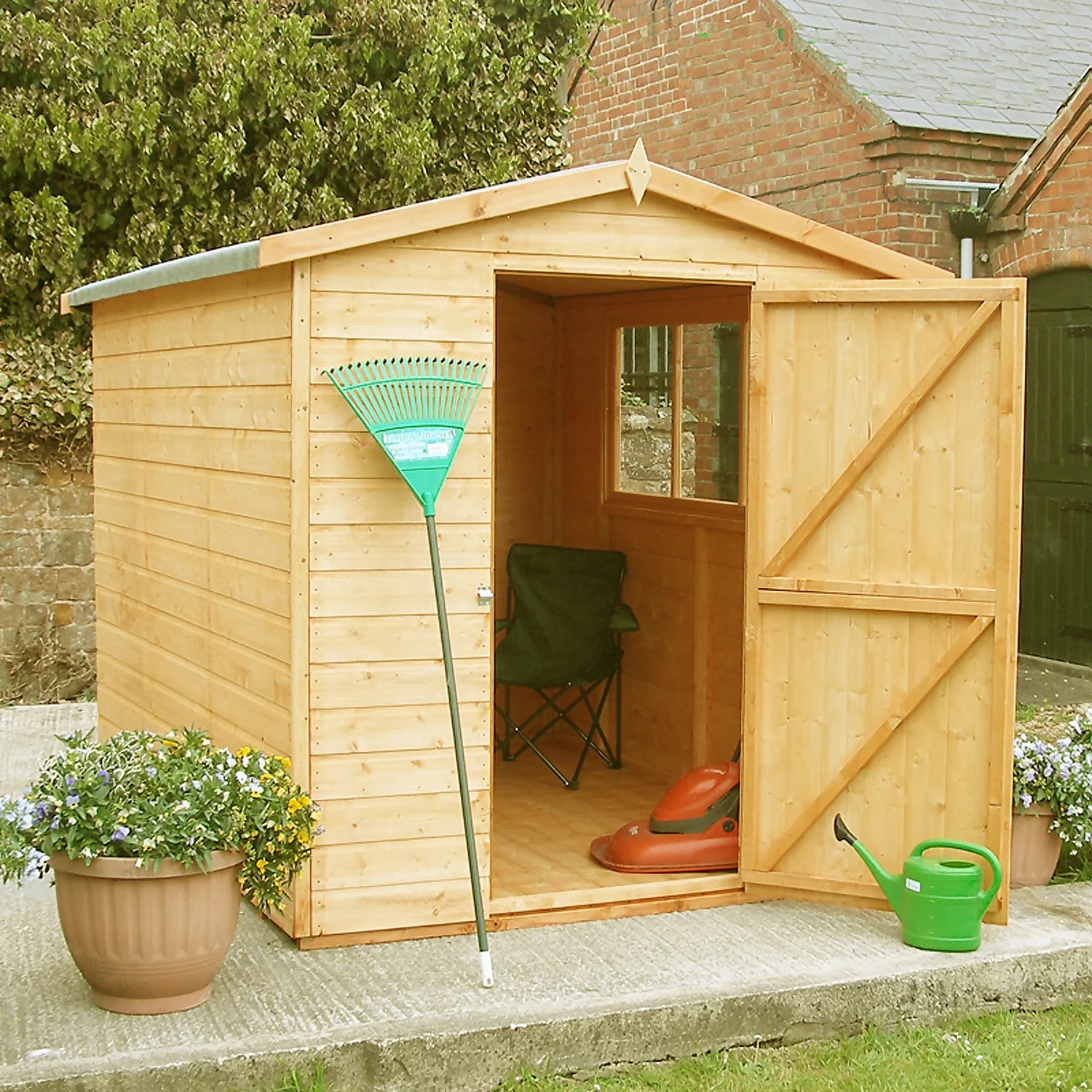 Shire 8 X 6ft Lewis Garden Shed - Includes Installation 6 Shire 8 X 6ft Lewis Garden Shed - Includes Installation - Image 4