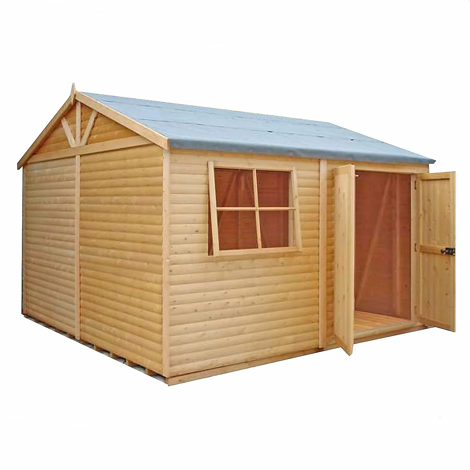 Shire 12 X 12ft Mammoth Double Door Garden Shed 3 Shire 12 X 12ft Mammoth Double Door Garden Shed
