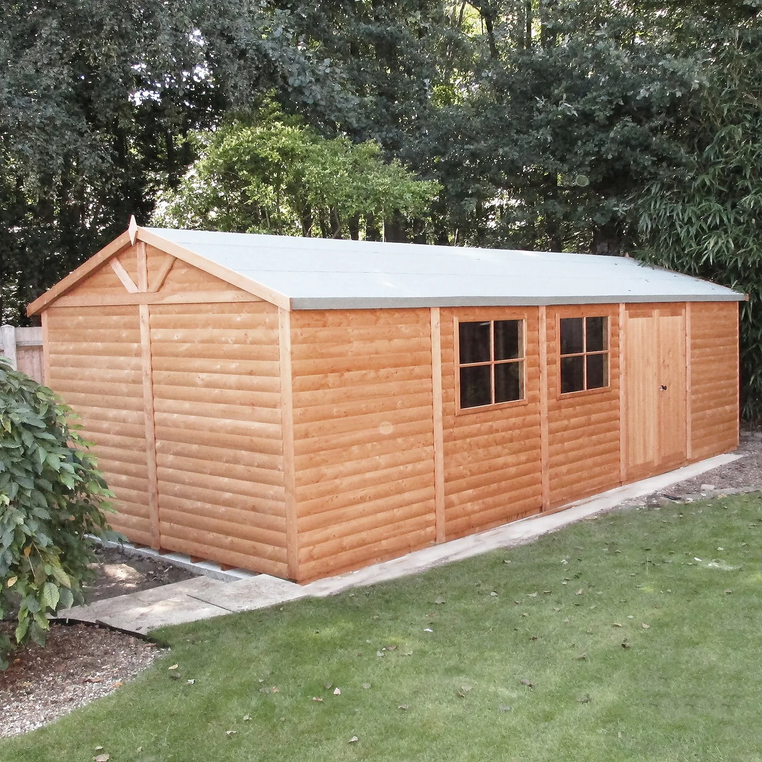 Shire 12 X 30ft Mammoth Double Door Garden Shed - Including Installation 4 Shire 12 X 30ft Mammoth Double Door Garden Shed - Including Installation - Image 2