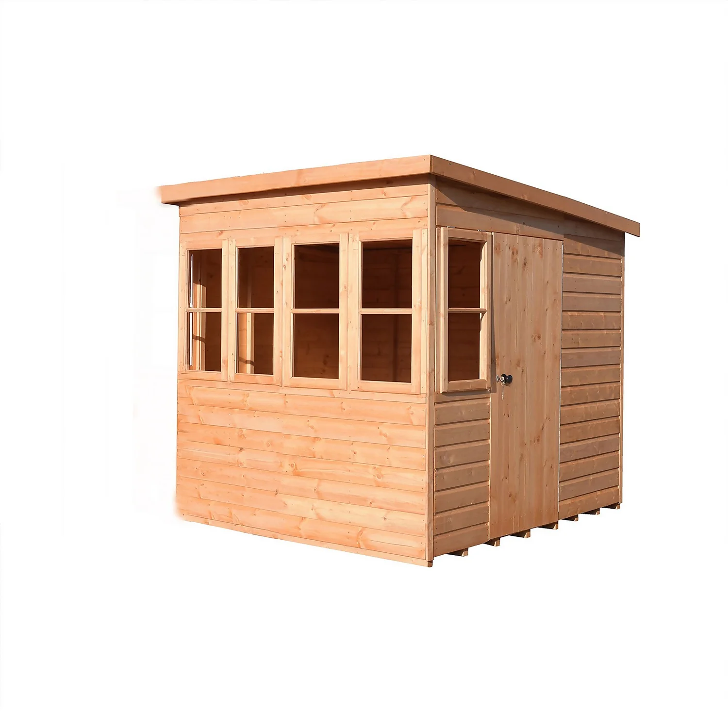 Shire 6 X 6ft Sun Pent Shed 3 Shire 6 X 6ft Sun Pent Shed