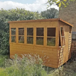 Shire 8 X 8ft Sun Pent Shed 16 Shire 8 X 8ft Sun Pent Shed -Elise Bloom 13505279 1044931996562267