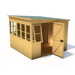 Shire 8 X 8ft Sun Pent Shed 18 Shire 8 X 8ft Sun Pent Shed -Elise Bloom 13505279 9054931996666940