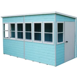 Shire 10 X 10ft Sun Pent Shed 20 Shire 10 X 10ft Sun Pent Shed -Elise Bloom 13505282 1694933734609717