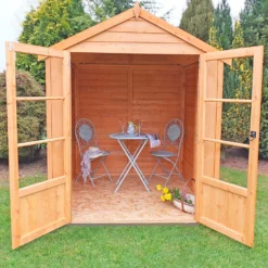 Shire 6 X 6ft Oatland Double Door Summerhouse - Including Installation 12 Shire 6 X 6ft Oatland Double Door Summerhouse - Including Installation -Elise Bloom 13505285 5674931995908774