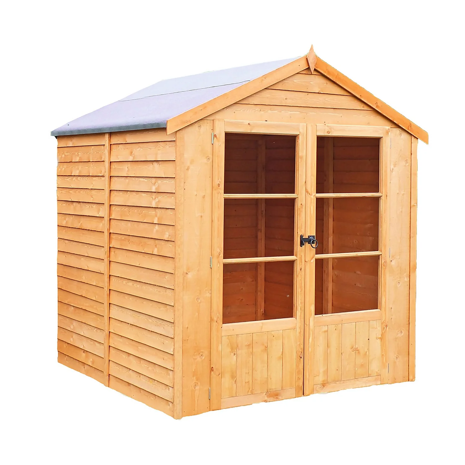 Shire 6 X 6ft Oatland Double Door Summerhouse - Including Installation 3 Shire 6 X 6ft Oatland Double Door Summerhouse - Including Installation