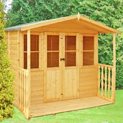 Shire 7 X 7ft Houghton Summerhouse -Elise Bloom 13505291 3164931994559272