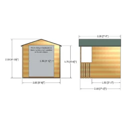 Shire 7xft7 Alnwick Summerhouse - Including Installation 13 Shire 7xft7 Alnwick Summerhouse - Including Installation -Elise Bloom 13505293 1004965684454818
