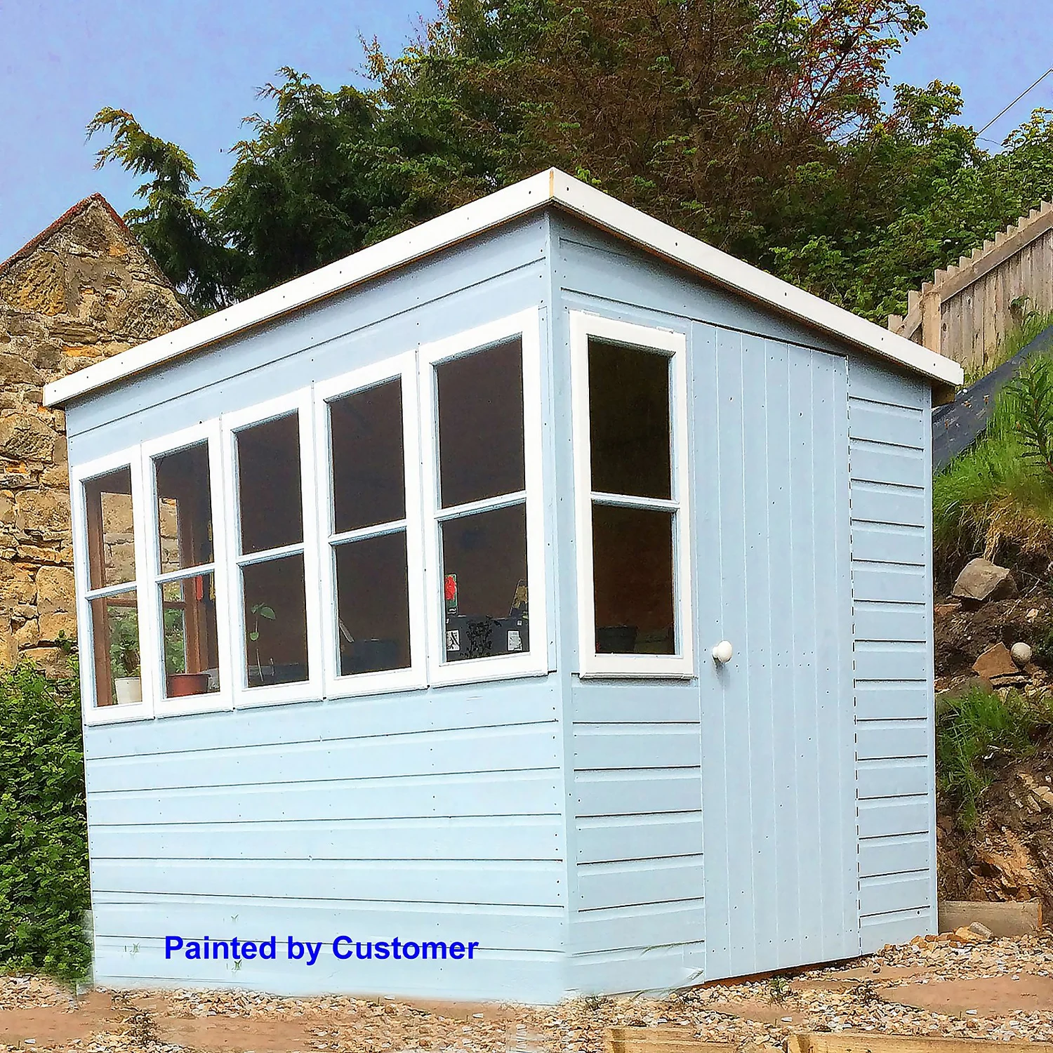 Shire 8 X 6ft Sun Pent Shed - Including Installation 6 Shire 8 X 6ft Sun Pent Shed - Including Installation - Image 4