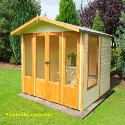 Shire 7 X 7ft Parham Double Door Summerhouse 15 Shire 7 X 7ft Parham Double Door Summerhouse -Elise Bloom 13505296 2084931992057131