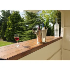Shire 6 X 4ft Wooden Garden Bar - Including Installation 13 Shire 6 X 4ft Wooden Garden Bar - Including Installation -Elise Bloom 13505297 1974931992060623