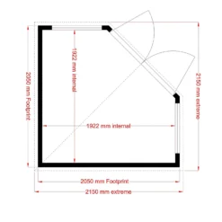 Shire 7 X 7ft Barclay Summerhouse - Including Installation 17 Shire 7 X 7ft Barclay Summerhouse - Including Installation -Elise Bloom 13505305 1864931992858707