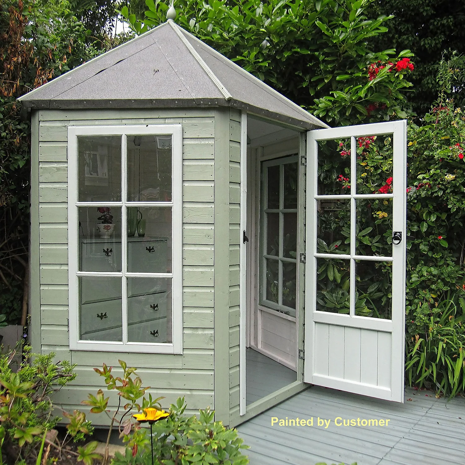 Shire 6 X 6ft Gazebo Summerhouse 10 Shire 6 X 6ft Gazebo Summerhouse - Image 8