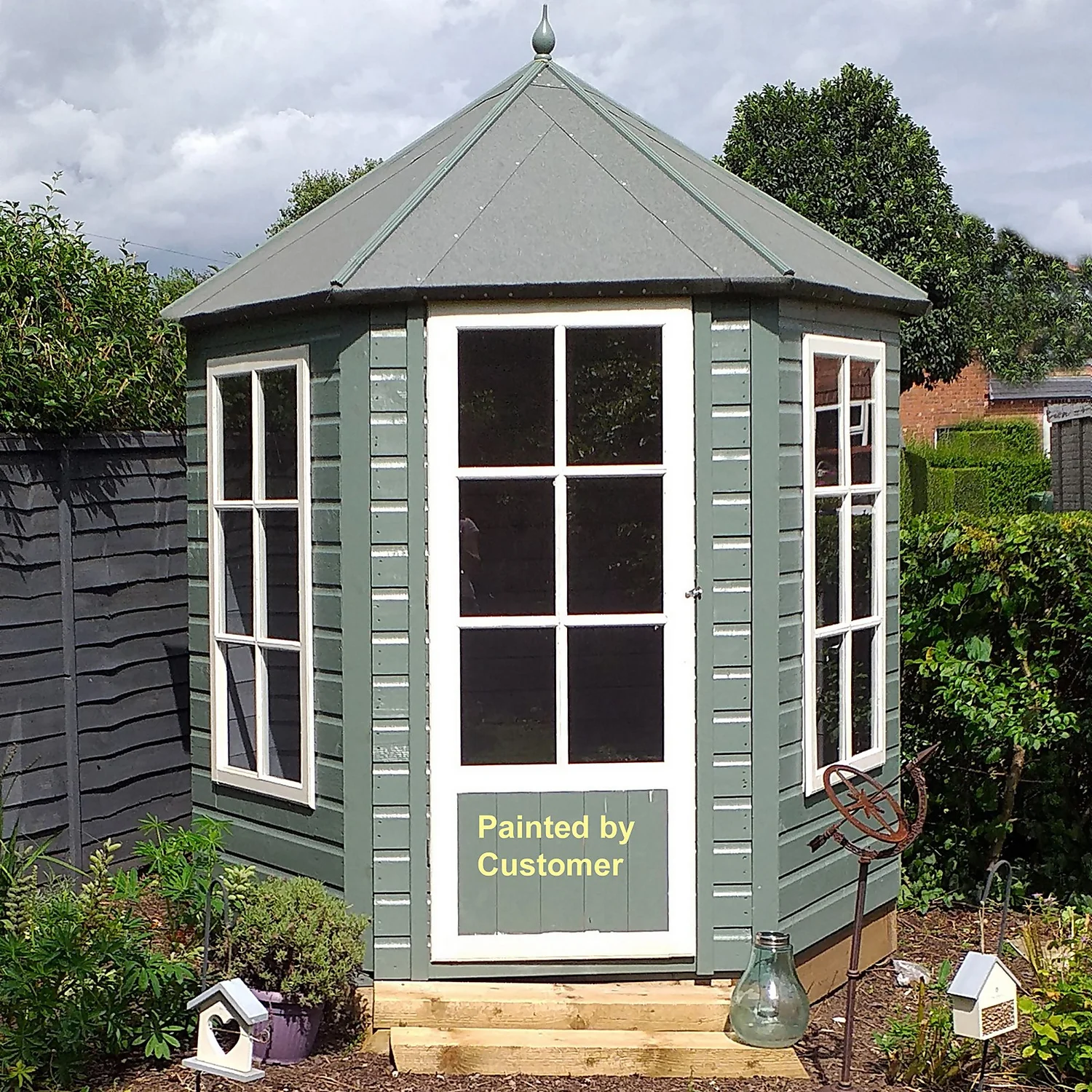 Shire 6 X 6ft Gazebo Summerhouse 9 Shire 6 X 6ft Gazebo Summerhouse - Image 7