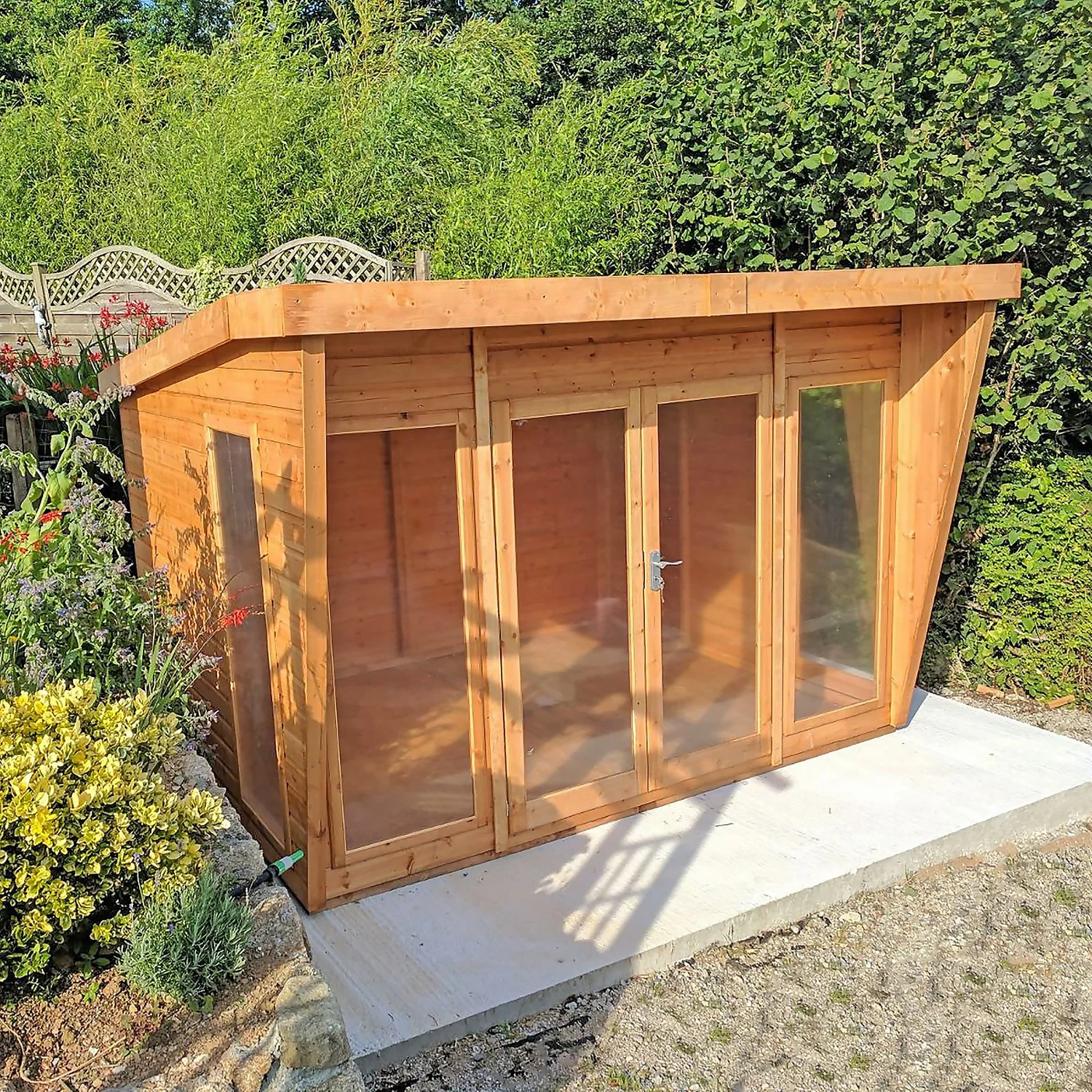 Shire 10 X 8ft Highclere Double Door Summerhouse 12 Shire 10 X 8ft Highclere Double Door Summerhouse - Image 10