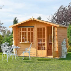 Shire 10 X 6ft Sandringham Double Door Summerhouse 11 Shire 10 X 6ft Sandringham Double Door Summerhouse -Elise Bloom 13505315 1584931994291195