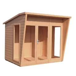 Shire 8 X 6ft Highclere Double Door Summerhouse - Including Installation -Elise Bloom 13505316 1264933734613146