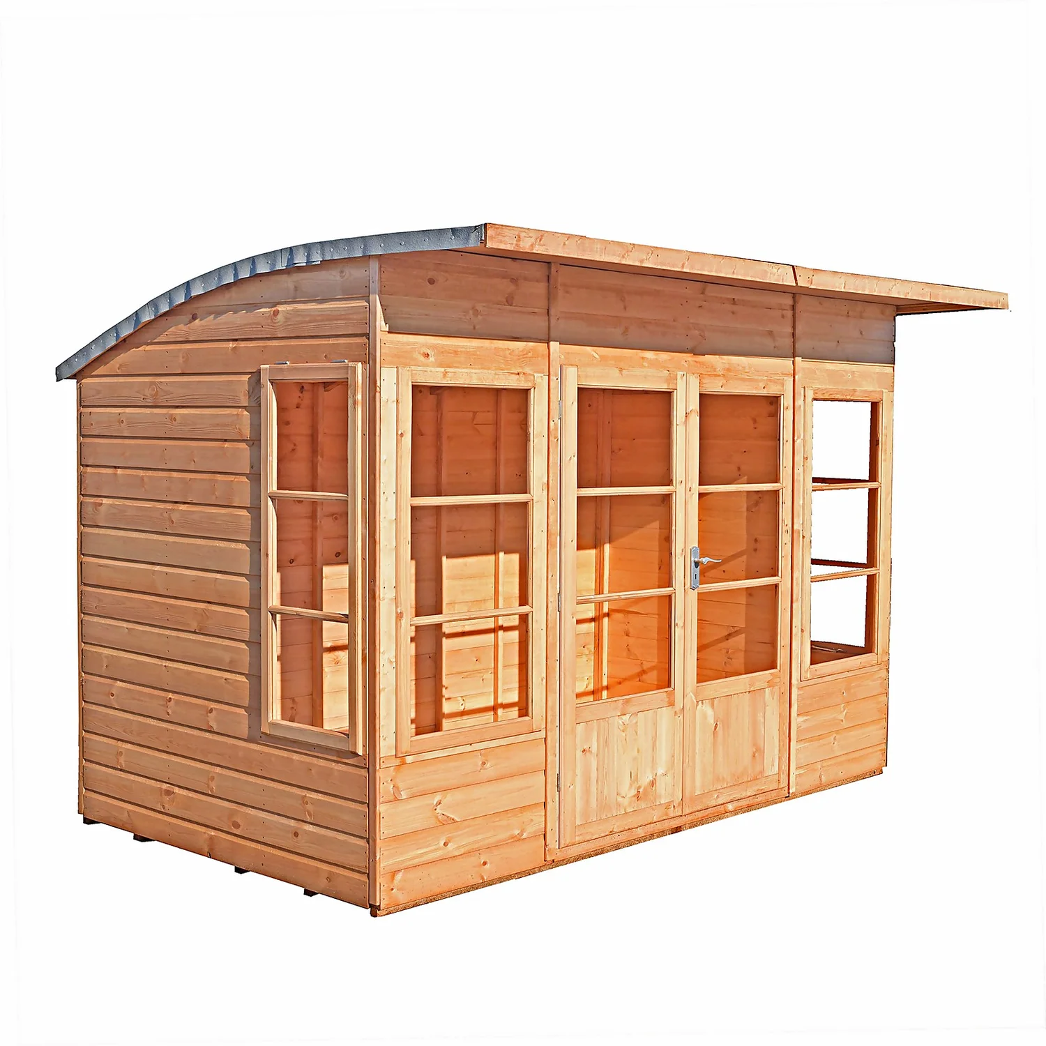 Shire 10 X 6ft Orchid Double Door Summerhouse 3 Shire 10 X 6ft Orchid Double Door Summerhouse