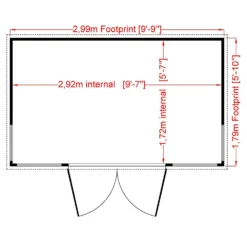 Shire 10 X 6ft Orchid Double Door Summerhouse 12 Shire 10 X 6ft Orchid Double Door Summerhouse -Elise Bloom 13505319 7964931996537301