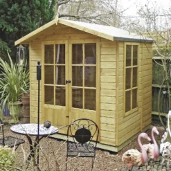 Shire 7 X 7ft Buckingham Double Door Summerhouse - Including Installation 19 Shire 7 X 7ft Buckingham Double Door Summerhouse - Including Installation -Elise Bloom 13505327 1784931992174305