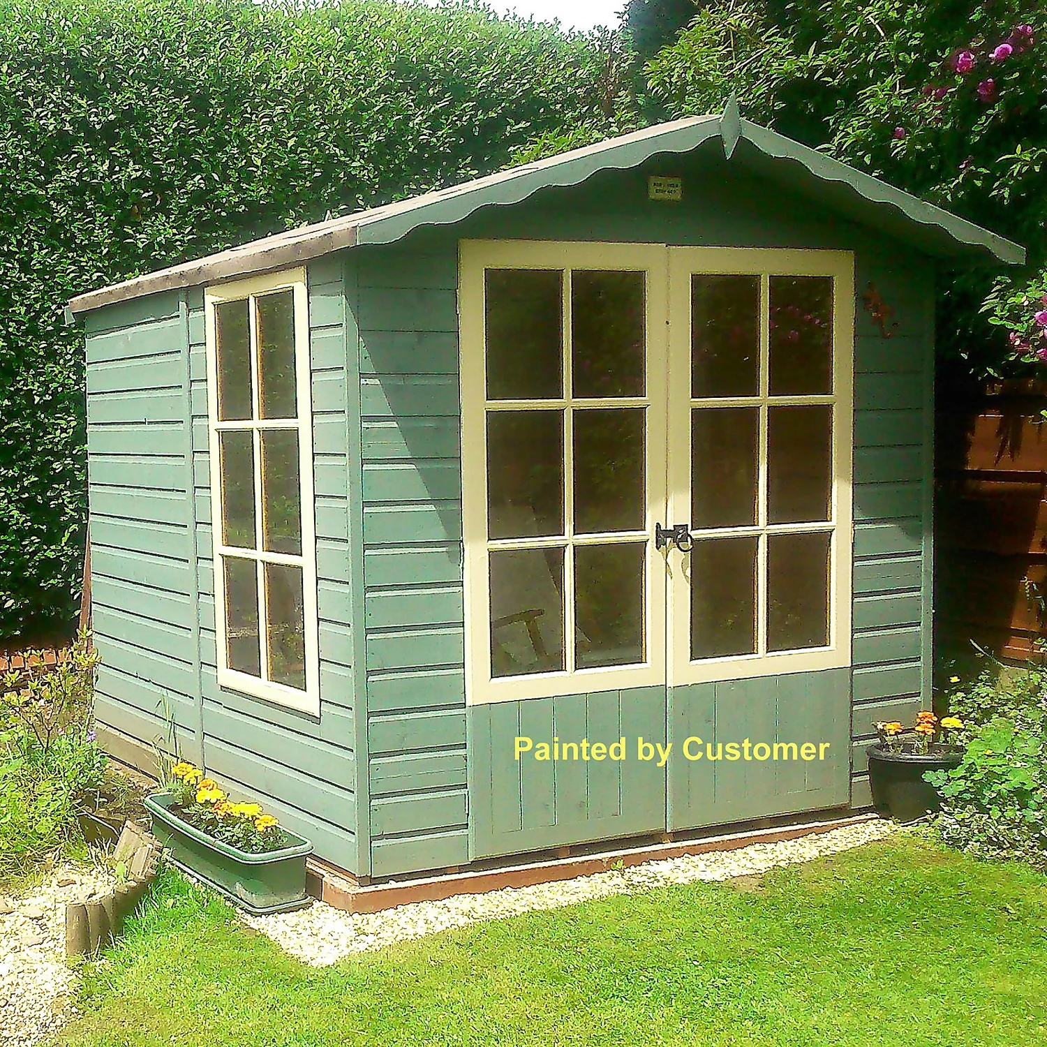 Shire 7 X 7ft Buckingham Double Door Summerhouse - Including Installation 9 Shire 7 X 7ft Buckingham Double Door Summerhouse - Including Installation - Image 7