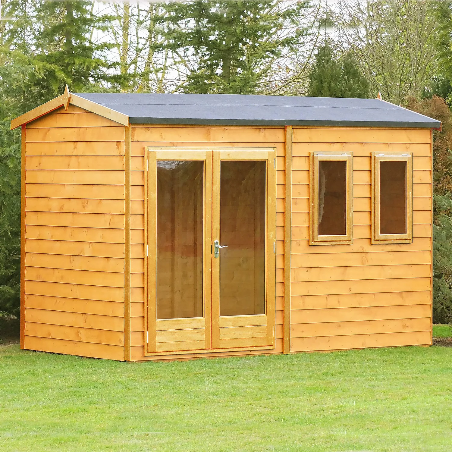 Shire 10 X 10ft Double Door Garden Office 4 Shire 10 X 10ft Double Door Garden Office - Image 2