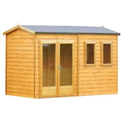 Shire 12 X 12ft Double Door Garden Office - Including Installation