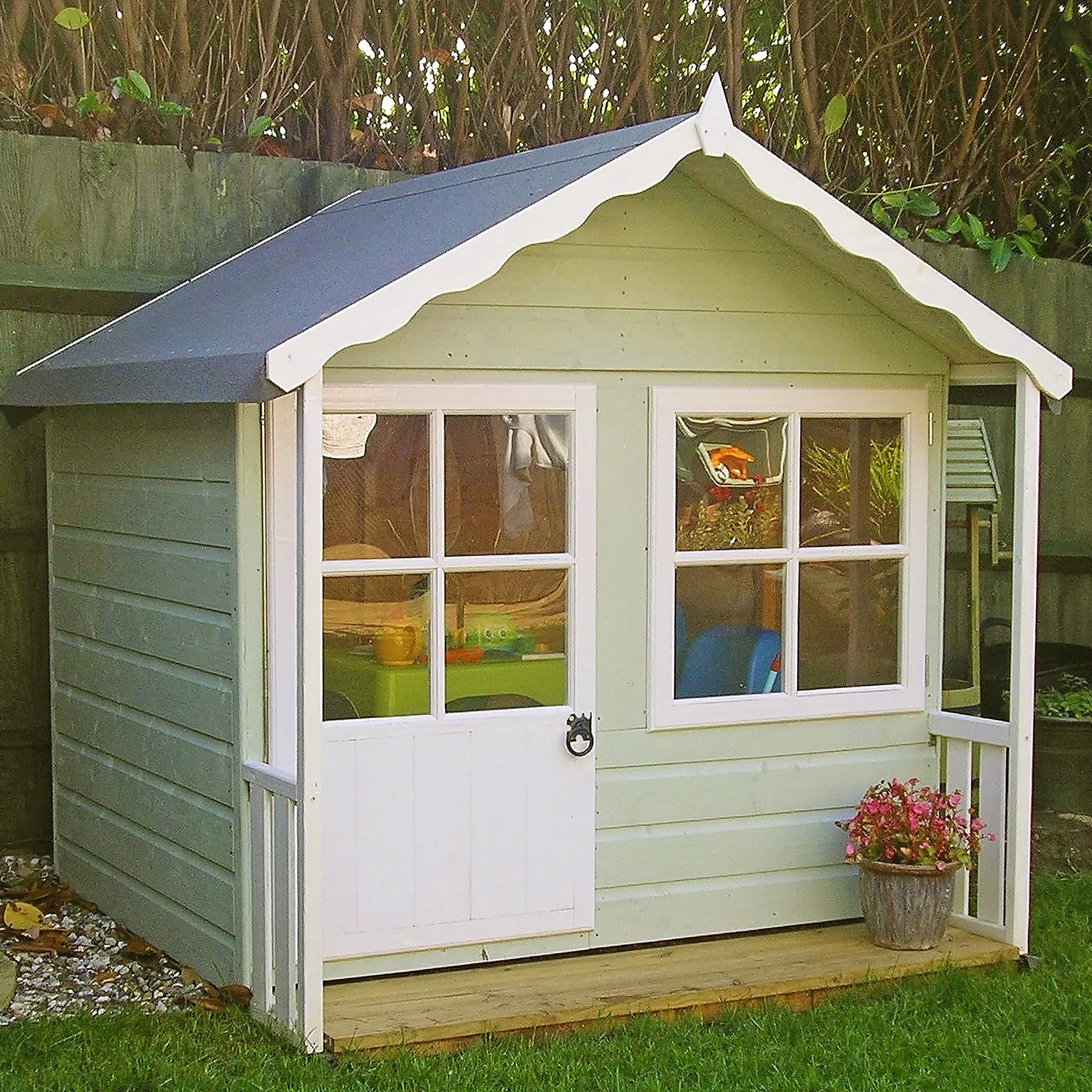 Shire 5 X 4ft Kitty Kids Wooden Playhouse 9 Shire 5 X 4ft Kitty Kids Wooden Playhouse - Image 7