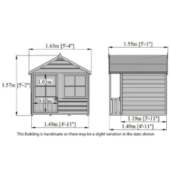 Shire 5 X 4ft Kitty Kids Wooden Playhouse 14 Shire 5 X 4ft Kitty Kids Wooden Playhouse -Elise Bloom 13505336 1634931200081869
