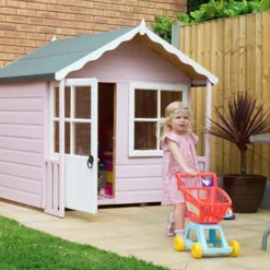 Shire 5 X 4ft Kitty Kids Wooden Playhouse 16 Shire 5 X 4ft Kitty Kids Wooden Playhouse -Elise Bloom 13505336 1664931200178139