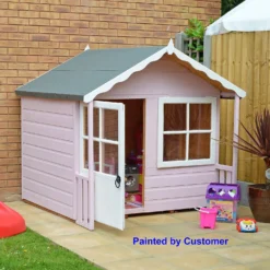 Shire 5 X 4ft Kitty Kids Wooden Playhouse 17 Shire 5 X 4ft Kitty Kids Wooden Playhouse -Elise Bloom 13505336 2104931200238226
