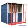 Shire 6 X 6ft Kids Jailhouse Wooden Playhouse - Including Installation -Elise Bloom 13505340 1634942285151409
