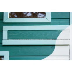 Shire 6x4ft Command Post Wooden Playhouse With Platform - Including Installation -Elise Bloom 13505342 1724931993217099