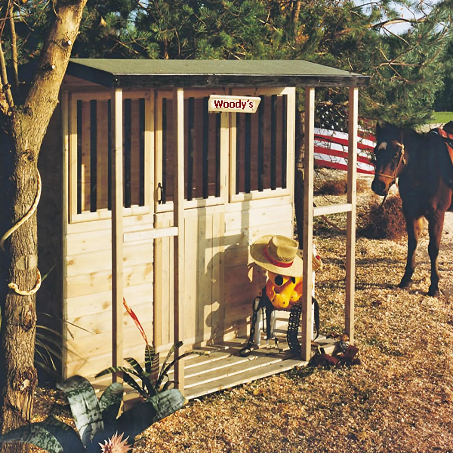 Shire 6 X 6ft Kids Jailhouse Wooden Playhouse 4 Shire 6 X 6ft Kids Jailhouse Wooden Playhouse - Image 2