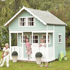 Shire 8 X 10ft Lodge Kids Wooden Playhouse - Including Installation 17 Shire 8 X 10ft Lodge Kids Wooden Playhouse - Including Installation -Elise Bloom 13505349 1144931992625739