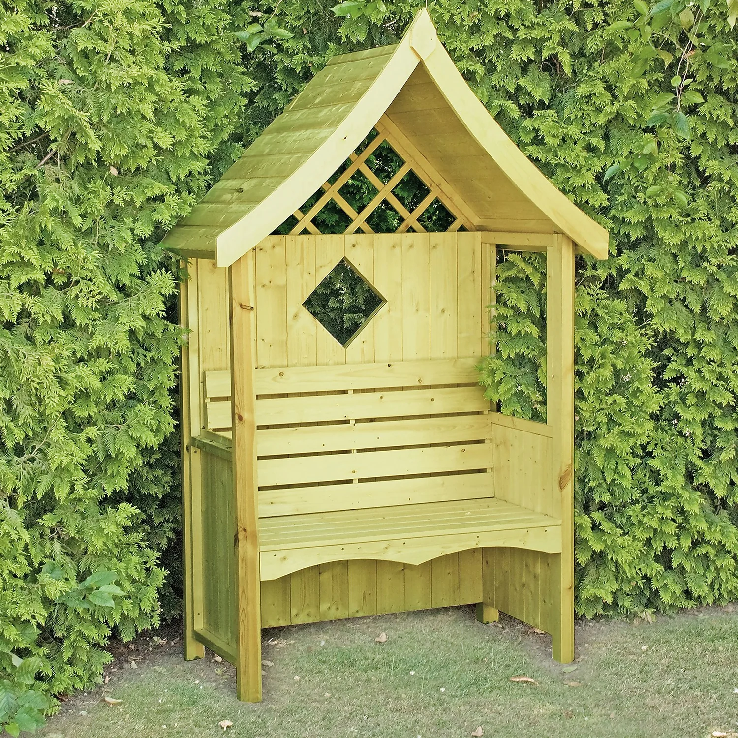 Shire 4x2ft Arum Garden Arbour 4 Shire 4x2ft Arum Garden Arbour - Image 2
