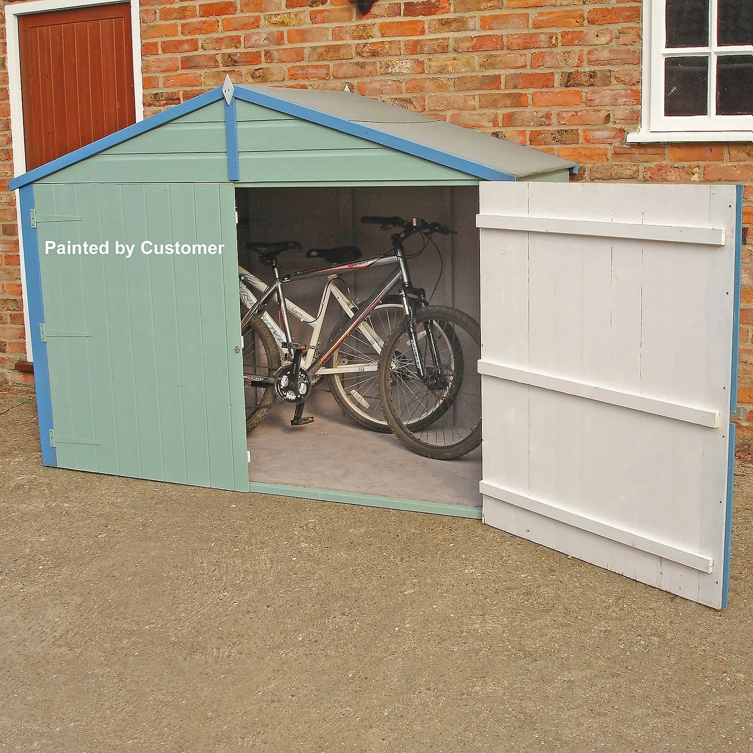 Shire 7 X 3ft Shiplap Double Door Bike Storage 8 Shire 7 X 3ft Shiplap Double Door Bike Storage - Image 6