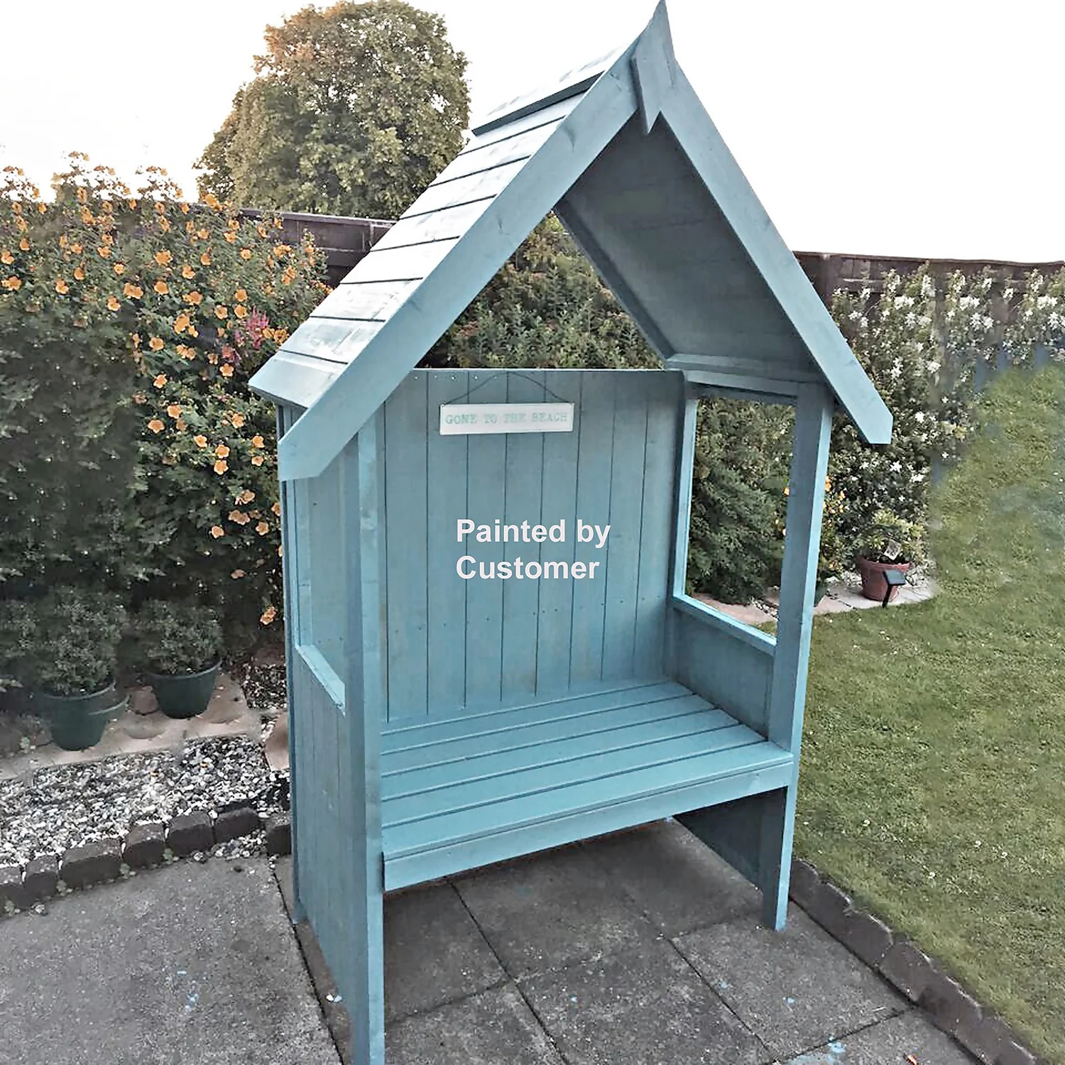 Shire 4x2ft Hebe Garden Arbour 6 Shire 4x2ft Hebe Garden Arbour - Image 4