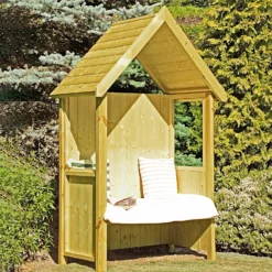 Shire 4x2ft Hebe Garden Arbour 12 Shire 4x2ft Hebe Garden Arbour -Elise Bloom 13505354 5524932698651931