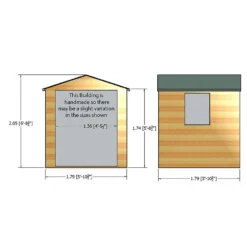 Shire 6x6ft Arran Garden Shed 15 Shire 6x6ft Arran Garden Shed -Elise Bloom 13508657 1114926480347151