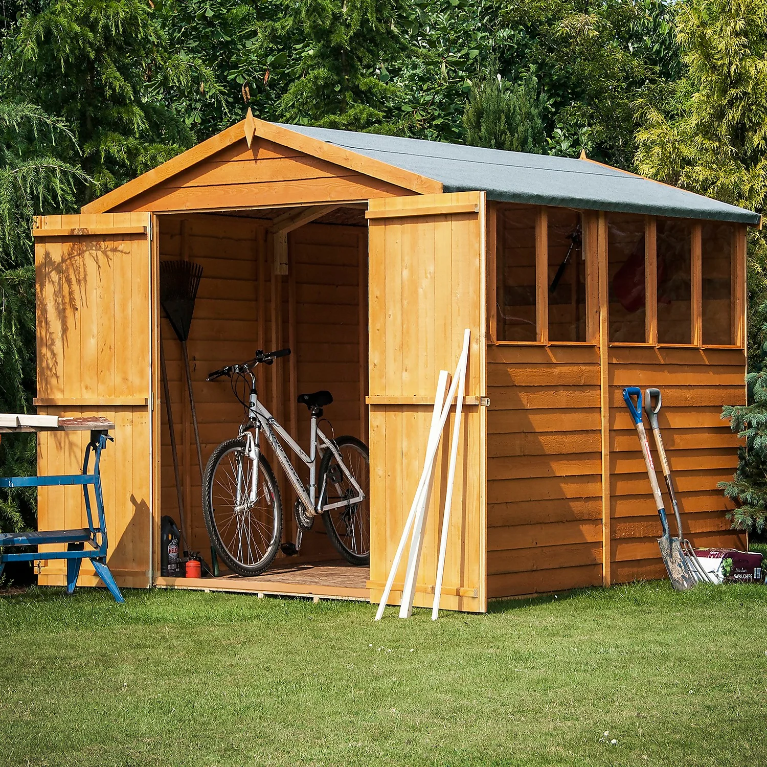 Shire 12x6ft Overlap Garden Shed - Including Installation 6 Shire 12x6ft Overlap Garden Shed - Including Installation - Image 4