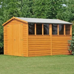 Shire 10x8ft Overlap Garden Shed - Including Installation 14 Shire 10x8ft Overlap Garden Shed - Including Installation -Elise Bloom 13508660 1374926475873800