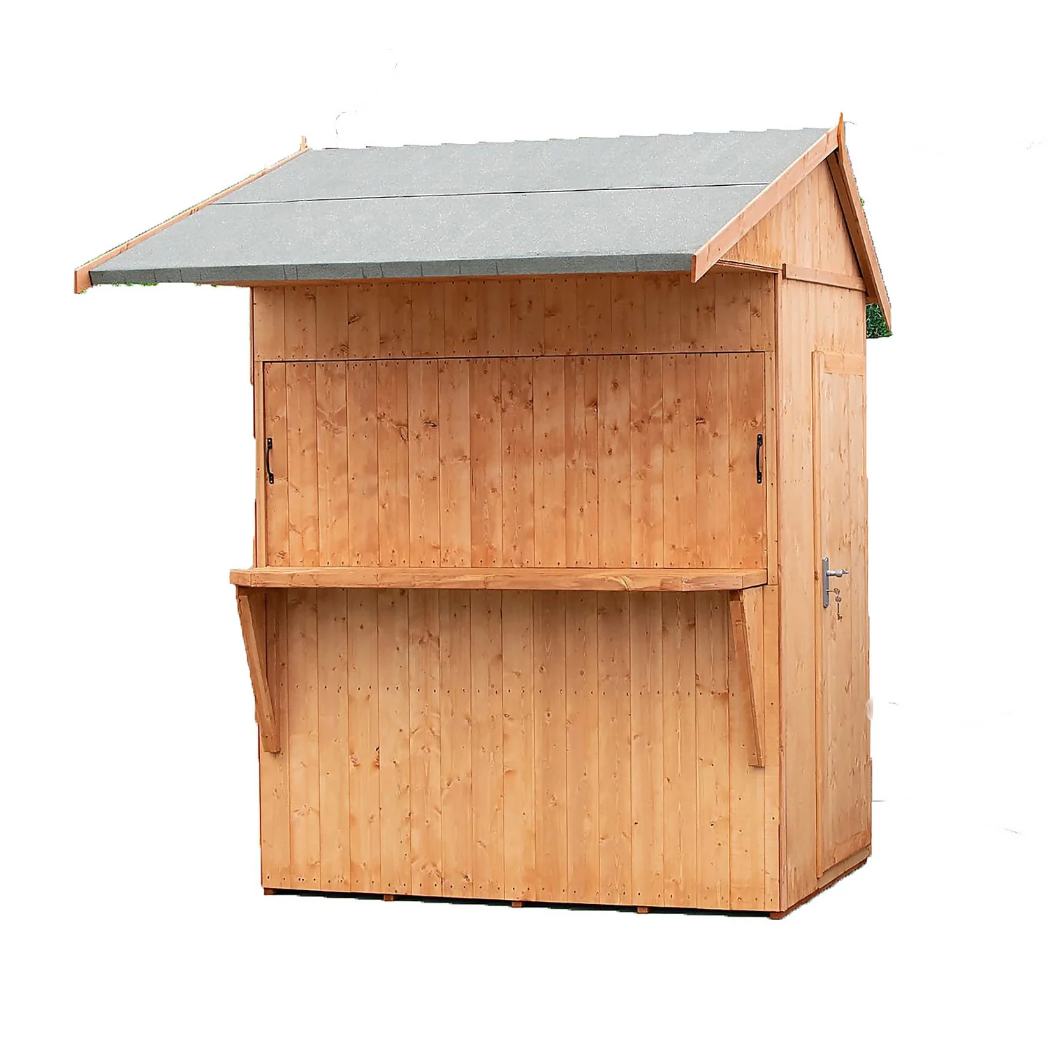 Shire 6x4ft Wooden Garden Bar 3 Shire 6x4ft Wooden Garden Bar