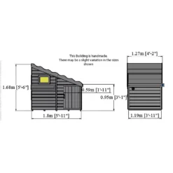 Shire 6x4ft Command Kids Playhouse - Including Installation 13 Shire 6x4ft Command Kids Playhouse - Including Installation -Elise Bloom 13508665 8074932698940393
