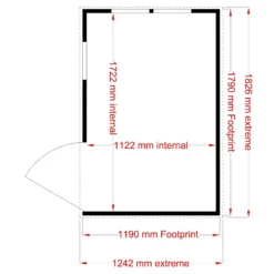 Shire 6x4ft Command Kids Playhouse - Including Installation 14 Shire 6x4ft Command Kids Playhouse - Including Installation -Elise Bloom 13508665 8904932698967213