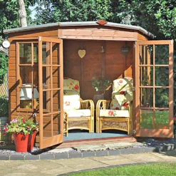 Shire 8x8ft Hampton Summerhouse - Including Installation 20 Shire 8x8ft Hampton Summerhouse - Including Installation -Elise Bloom 13508671 1274926476376963